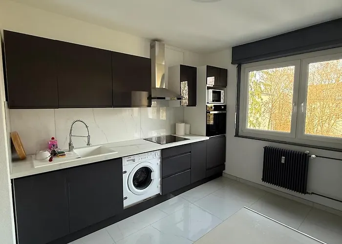 Apartment Newly Renovated Private Parking Wifi In Mulhouse